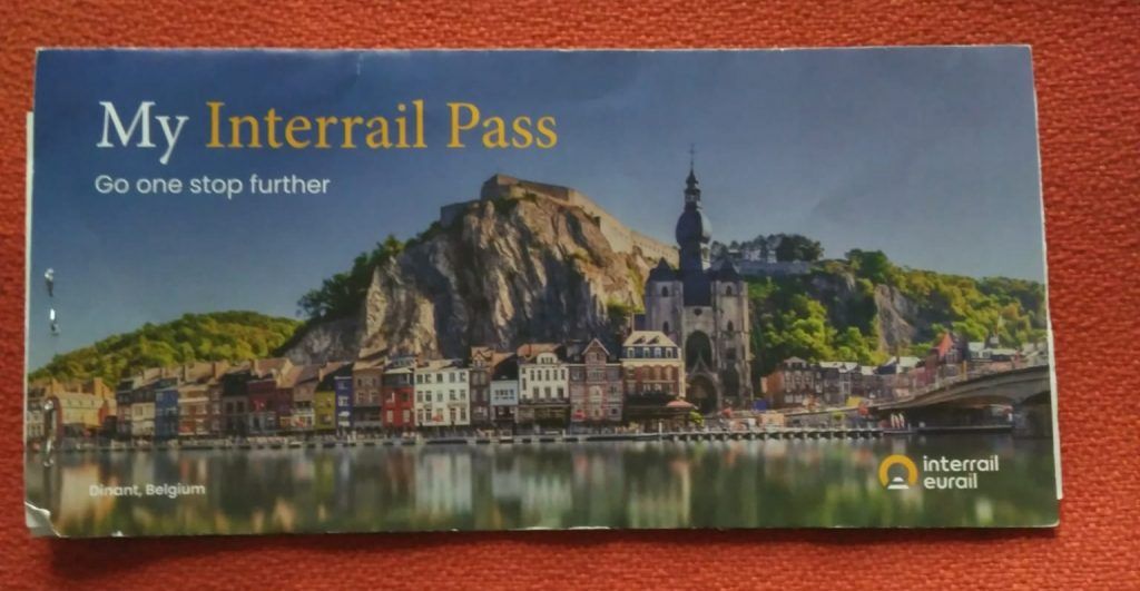 pase impreso interrail