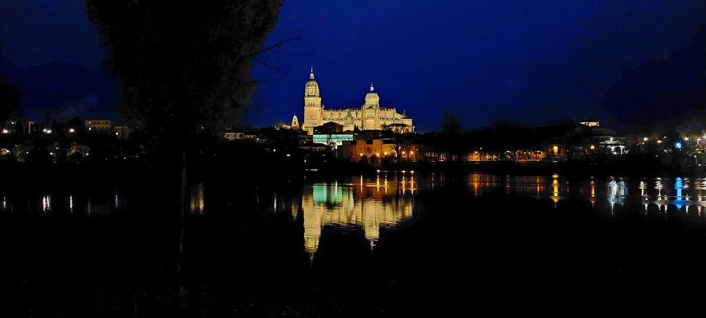 salamanca vista de noche